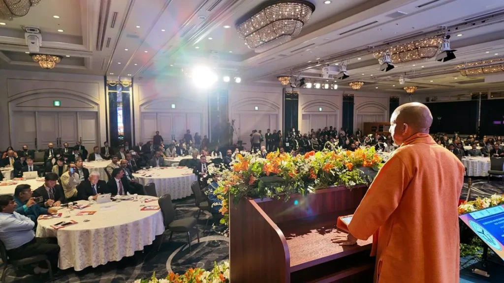 CM योगी का ‘मिशन जापान’: टोक्यो रोड शो में UP को बनाया ग्लोबल निवेश हब, जापानी कंपनियों को दिया ओपन इनविटेशन