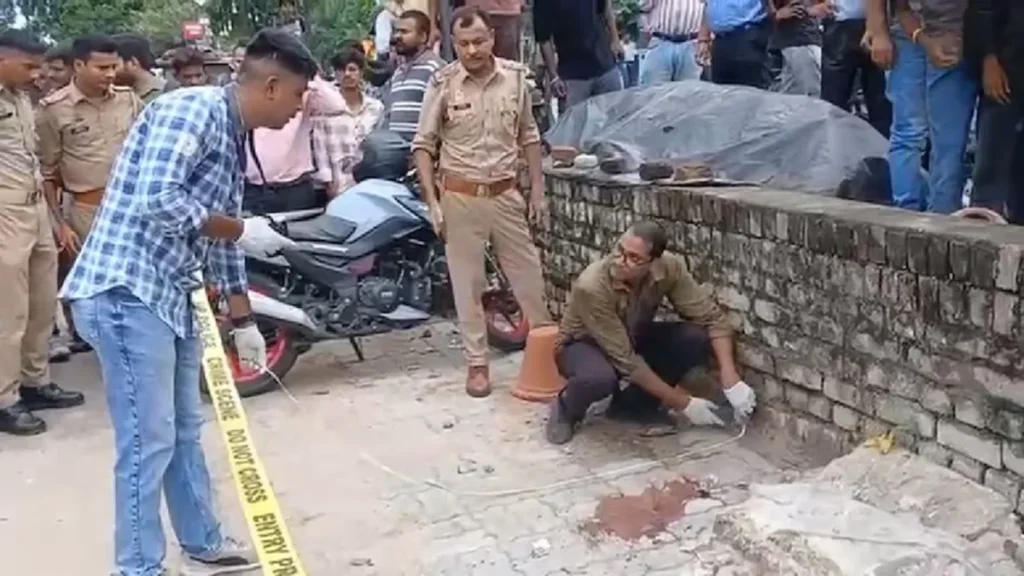 गोमतीनगर में दिनदहाड़े डबल मर्डर, पत्नी और बहन को मारी गोली; आरोपी ने खुद को भी शूट किया