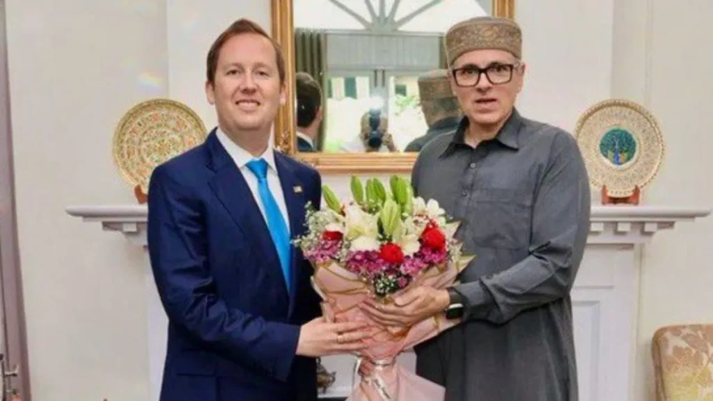 अमेरिकी राजदूत सर्जियो गोर ने CM उमर अब्दुल्ला से की मुलाकात, जम्मू-कश्मीर को बताया भारत का अहम हिस्सा